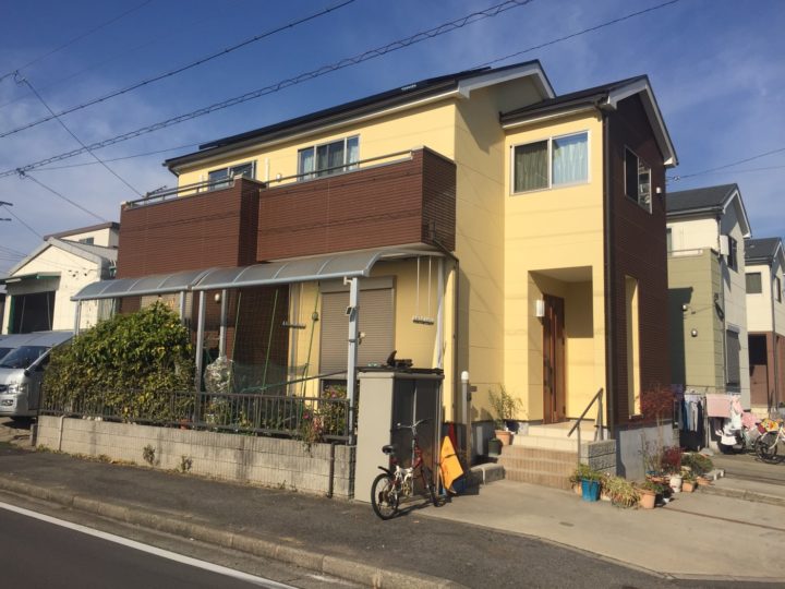 名古屋市守山区　屋根・外壁塗装工事