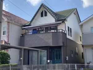 名古屋市守山区 外壁塗装工事 ベランダ防水工事