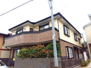 瀬戸市　外壁塗装工事　屋根漆喰工事