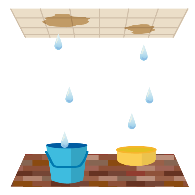 雨漏り応急処置