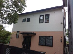 日進市　外壁塗装工事　屋根塗装工事　防水工事