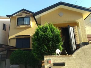 日進市　外壁塗装工事　屋根カバー工法