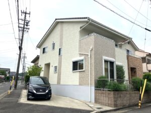 日進市　外壁塗装工事　屋根塗装工事