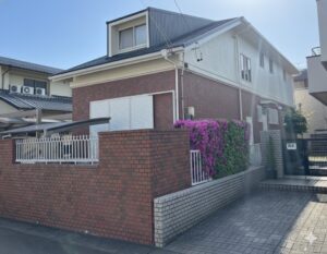 日進市　外壁塗装工事　屋根カバー工事