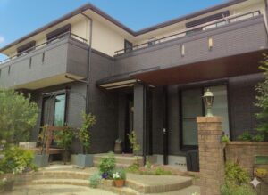 日進市　外壁塗装工事　屋根カバー工事