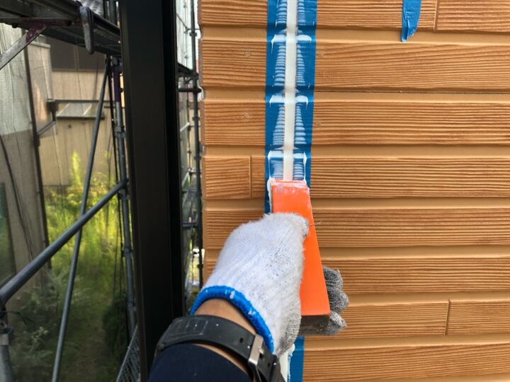 シーリング作業