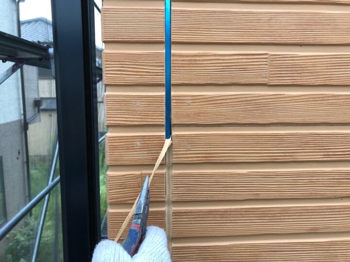 シーリング作業