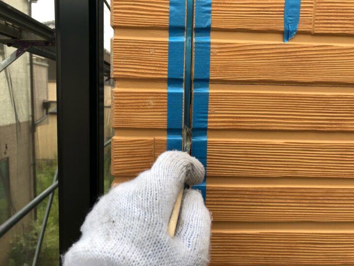 シーリング作業