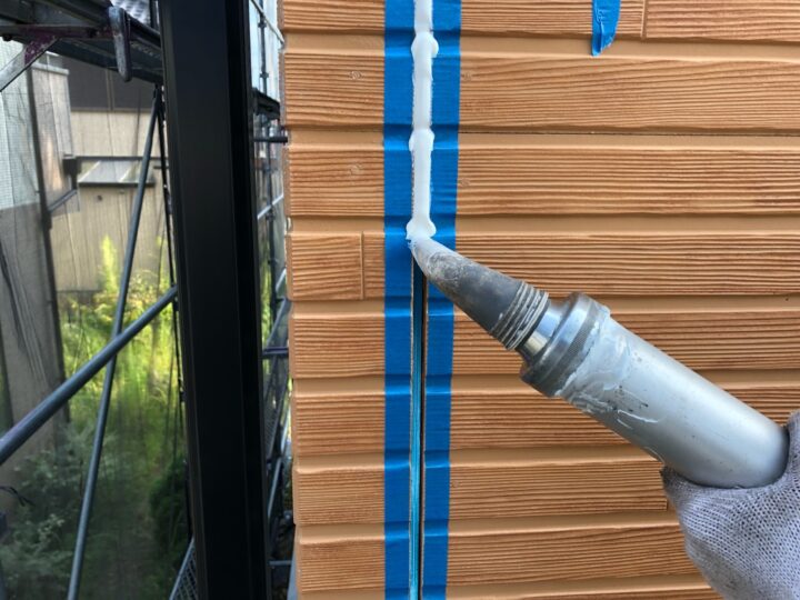 シーリング作業