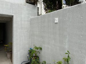 瀬戸市　塀塗装工事