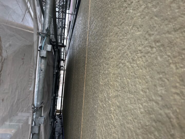 外壁 下塗り作業