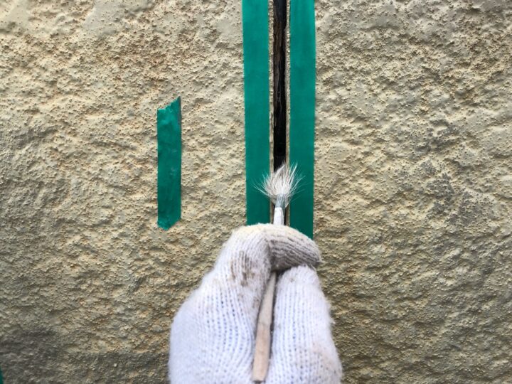 シーリング作業