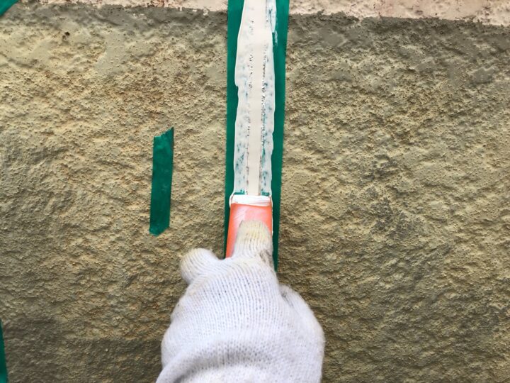 シーリング作業