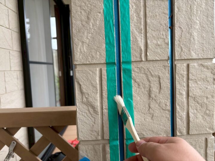 シーリング作業