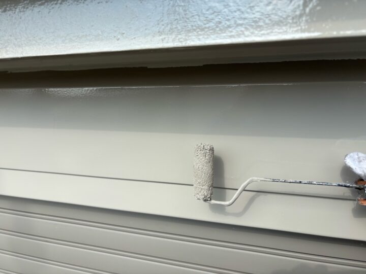 付帯部 塗布作業