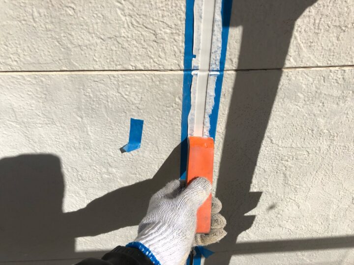 シーリング作業