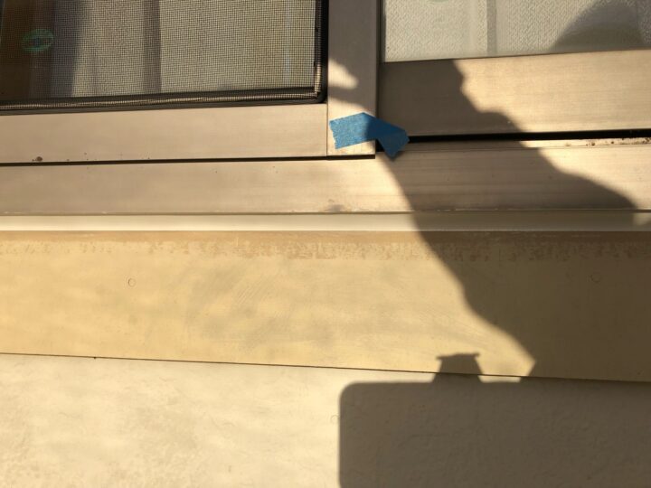 シーリング作業