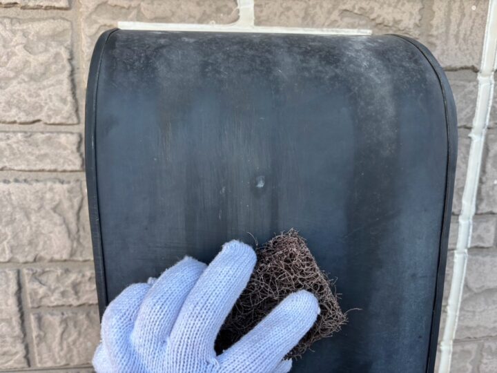 付帯部 下地調整作業