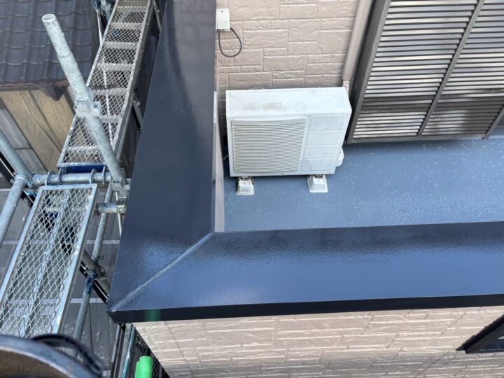 ベランダ防水作業