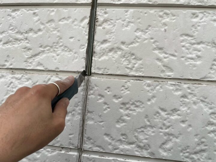 シーリング作業