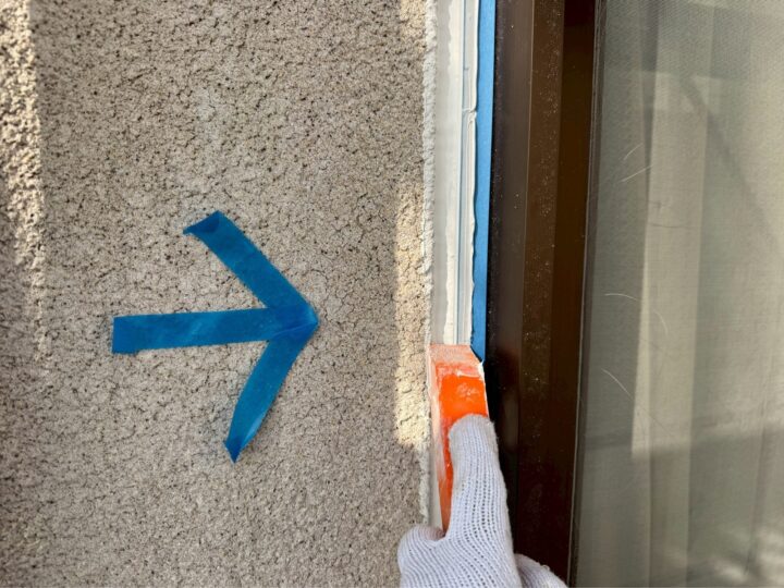 シーリング作業