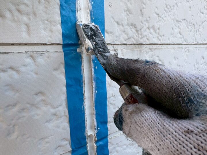 シーリング作業