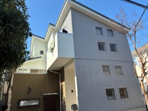 日進市　外壁塗装工事　屋根カバー工事　防水工事