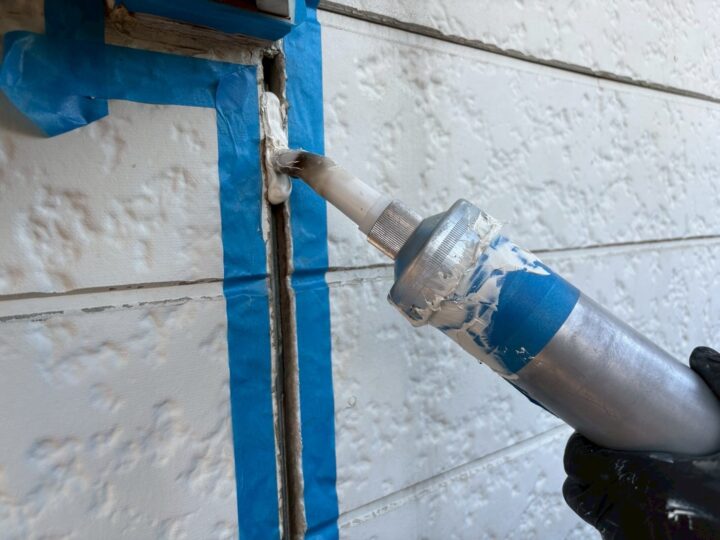 シーリング作業