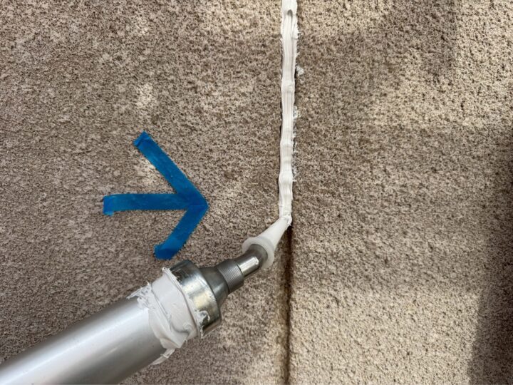 シーリング作業