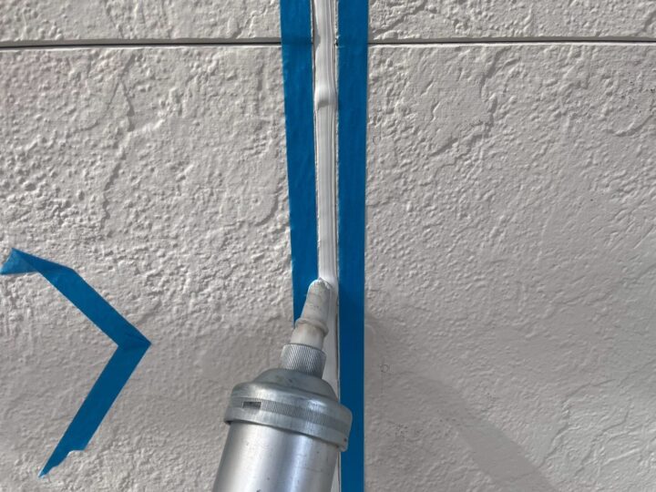 シーリング作業