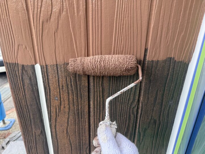 デザイン塗装 中塗り作業