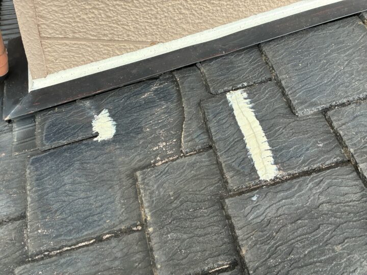 屋根 補修作業