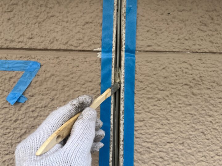 シーリング作業