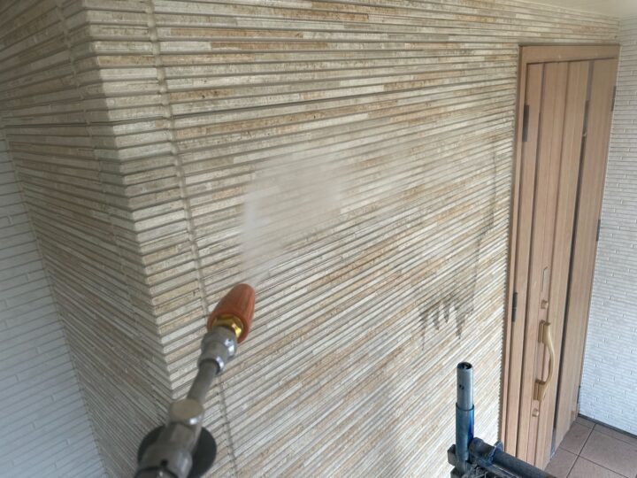 高圧洗浄作業