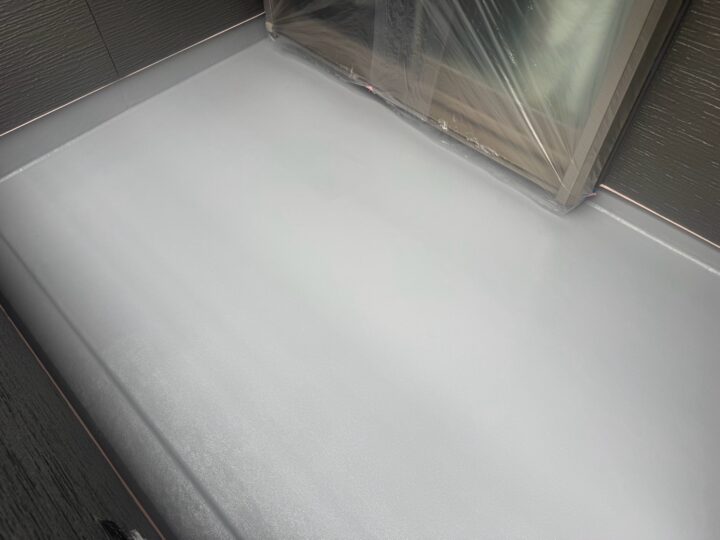 ベランダ防水作業
