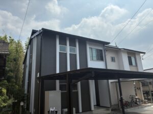 尾張旭市　外壁塗装工事　屋根塗装工事　外構工事