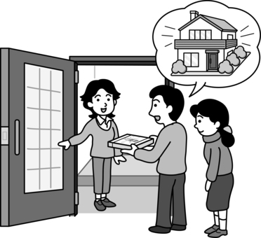 外壁塗装工事の近隣挨拶