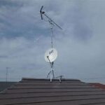 外壁塗装時のアンテナ