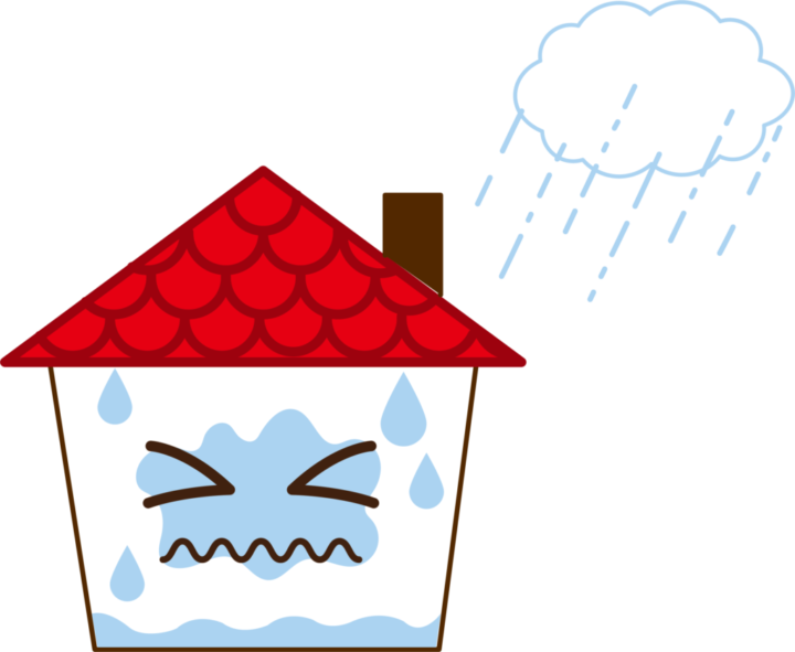 外壁からの雨漏り