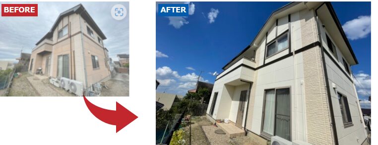 外壁塗装　屋根