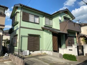 外壁塗装　屋根