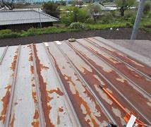 屋根錆び発生