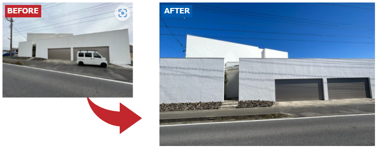 外壁塗装　屋根