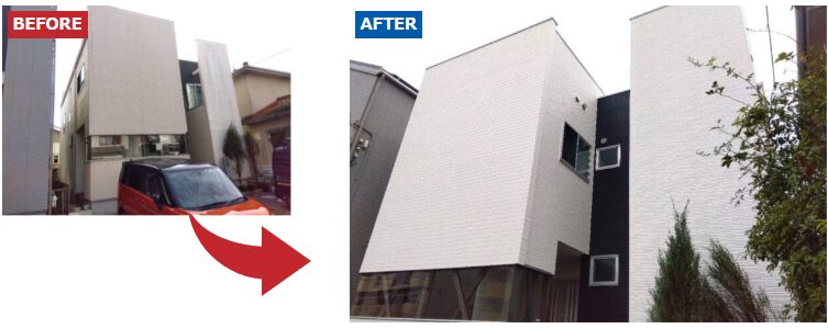 外壁塗装　屋根