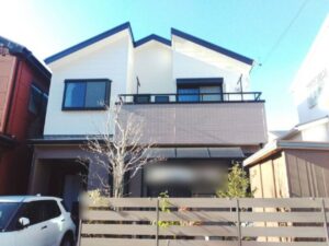 外壁塗装　屋根