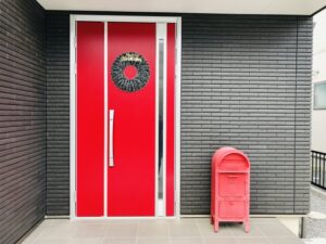 玄関ドア・アクセントカラー